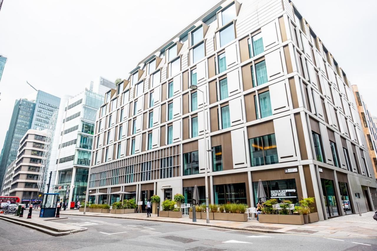 South Place Hotel London Eksteriør billede